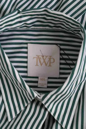 Chemise TWP Vert en Coton