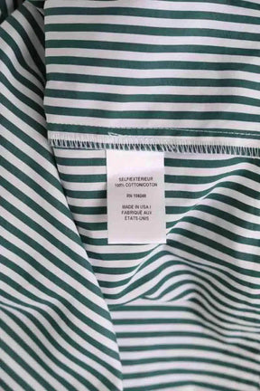 Chemise TWP Vert en Coton