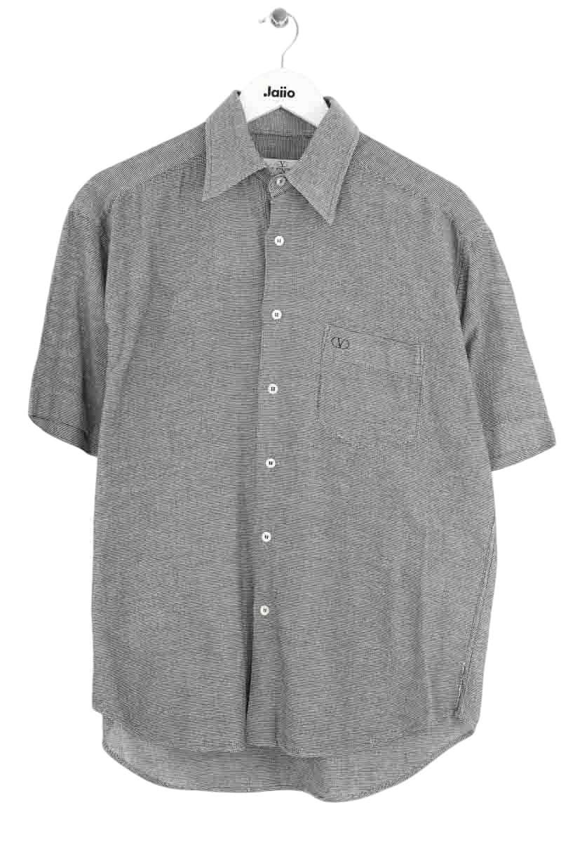 Chemise Valentino Gris en Coton, taille L - Seconde Main