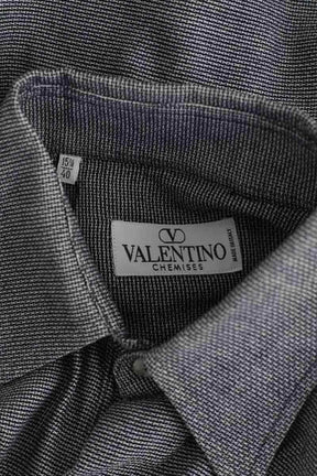 Chemise Valentino Gris en Coton