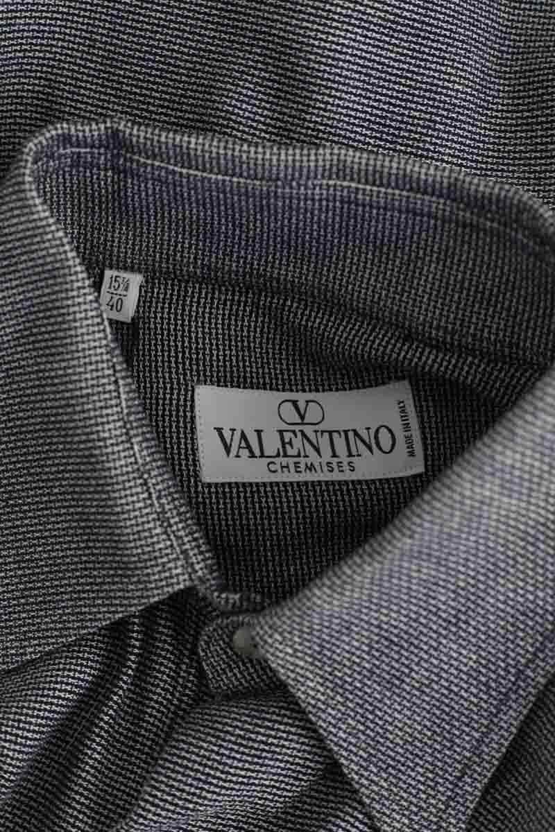 Chemise Valentino Gris en Coton