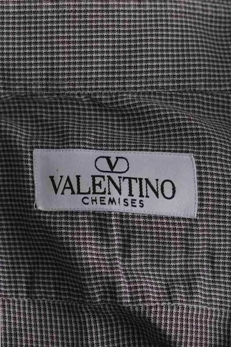 Chemise Valentino Gris en Coton