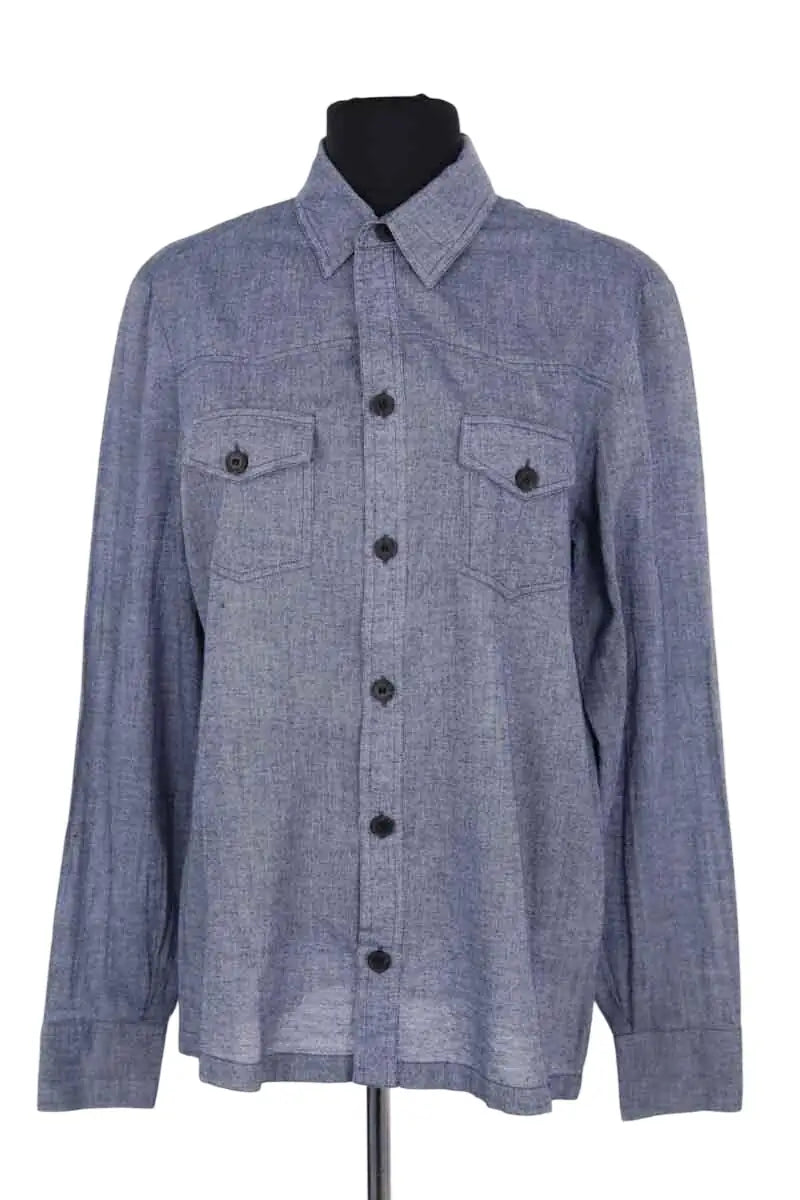 Chemise Vanessa Bruno Bleu en Coton, taille L - Seconde Main
