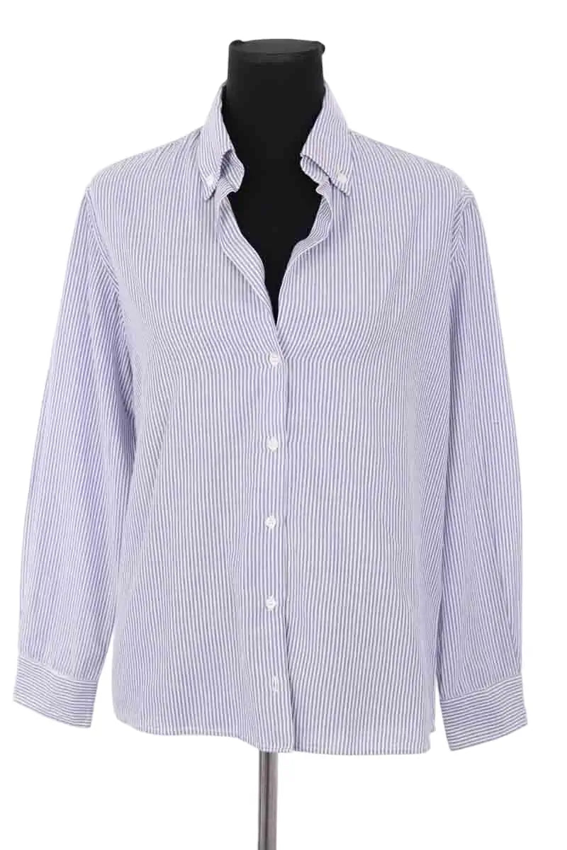 Chemise Vanessa Bruno Bleu en Coton, taille M - Seconde Main