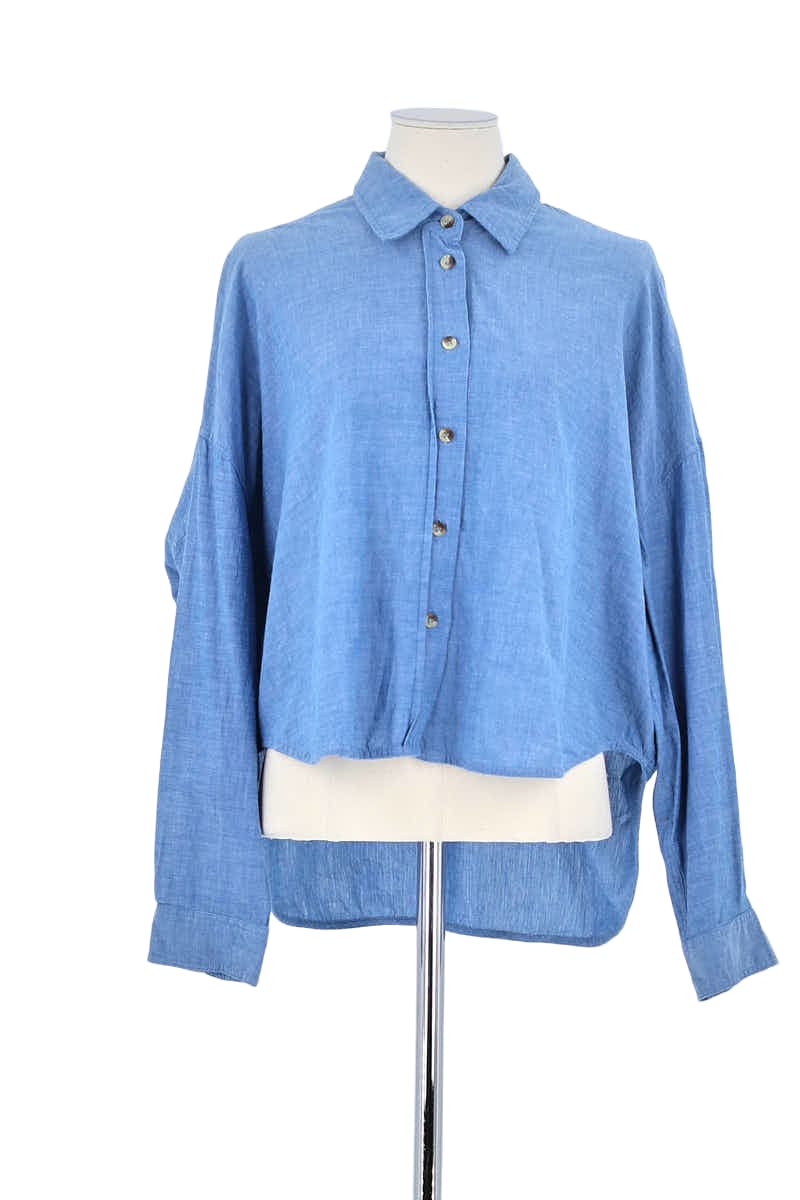 Chemise Vanessa Bruno Bleu en Coton, taille XS - Seconde Main