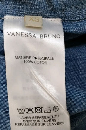 Chemise Vanessa Bruno Bleu en Coton