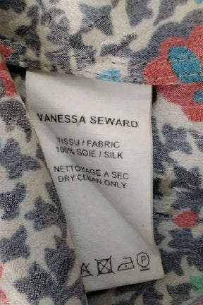 Chemise Vanessa Seward Beige en Soie