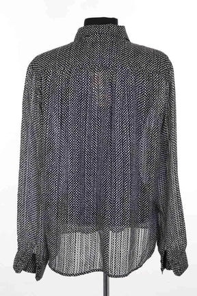 Chemise Vanessa Seward Noir en Soie