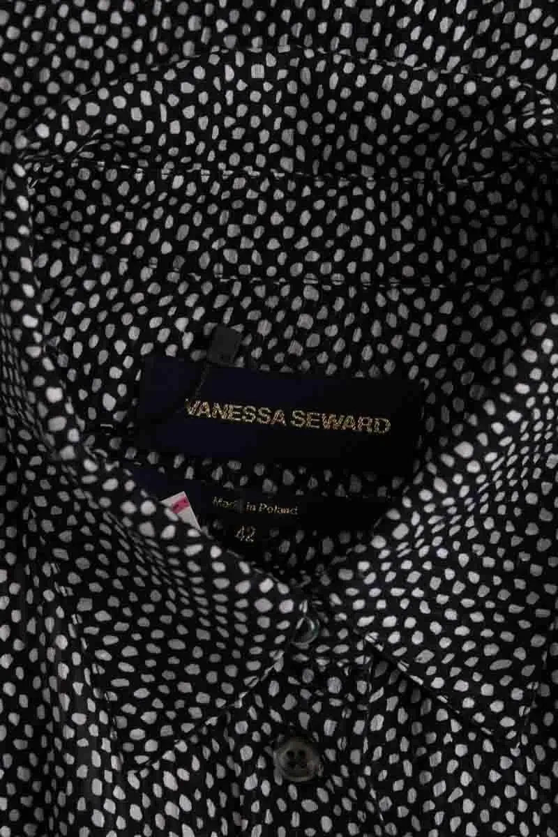 Chemise Vanessa Seward Noir en Soie