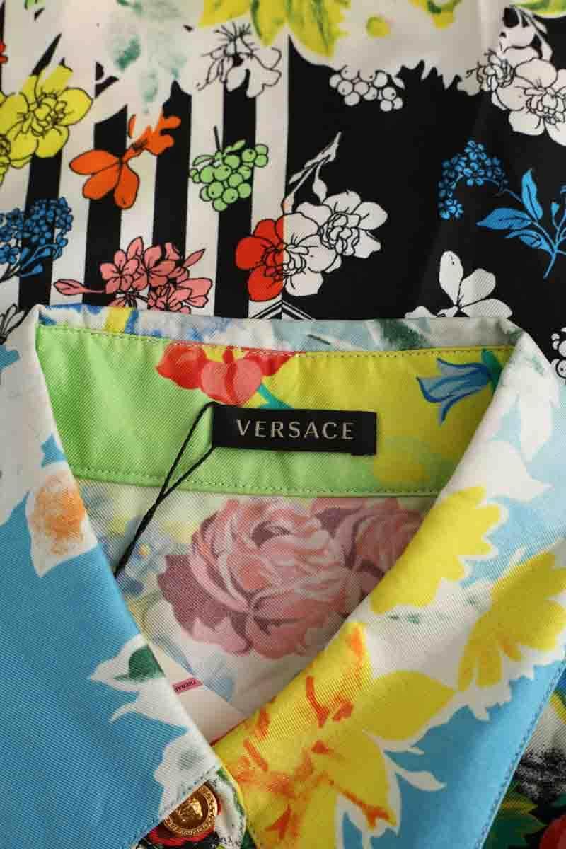 Chemise Versace Multicolore en Soie