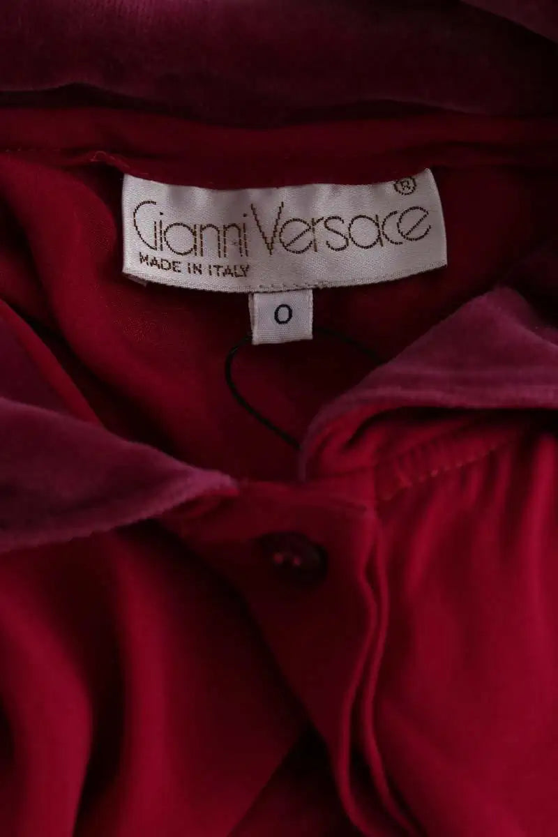 Chemise Versace Rose en Synthétique