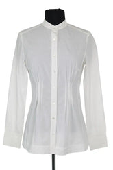 Chemise Vince Blanc en Coton, taille M - Seconde Main