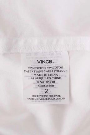 Chemise Vince Blanc en Coton