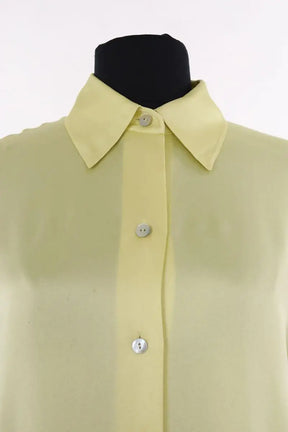 Chemise Vince Jaune en Synthétique