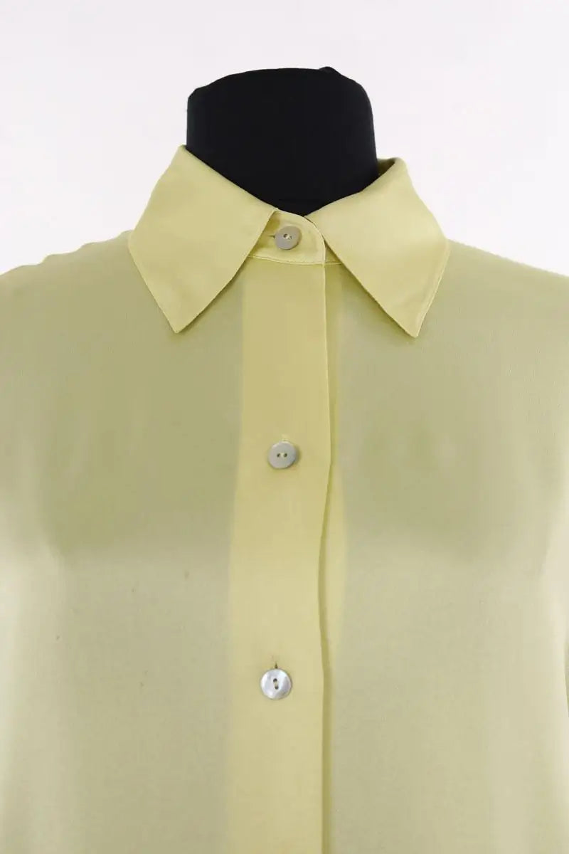 Chemise Vince Jaune en Synthétique