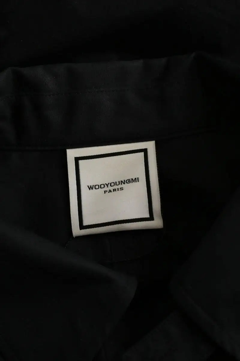 Chemise Wooyoungmi Noir en Coton