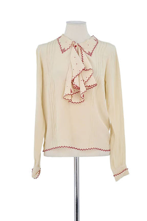 Chemise Zadig & Voltaire Beige en Soie, taille S - Seconde Main