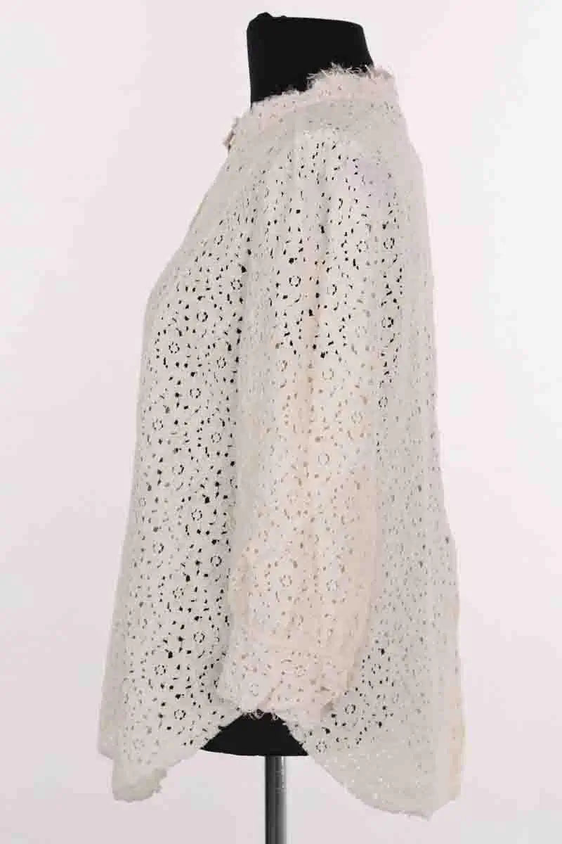 Chemise Zadig & Voltaire Ecru en Coton