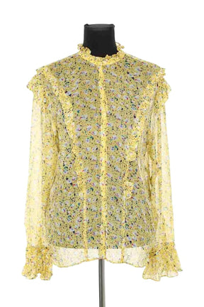 Chemise Zadig & Voltaire Jaune en Viscose, taille S - Seconde Main