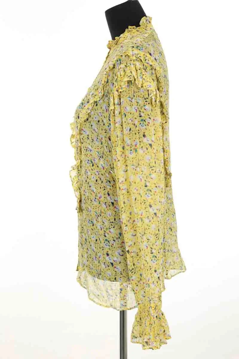 Chemise Zadig & Voltaire Jaune en Viscose