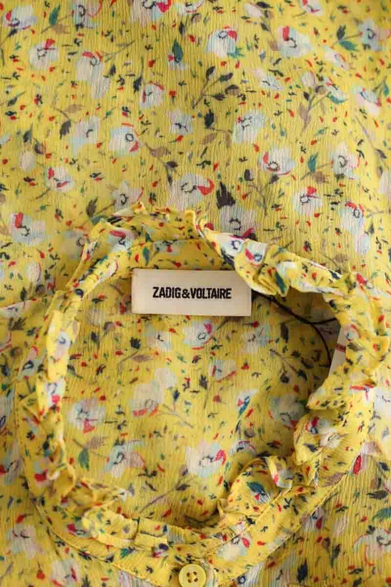 Chemise Zadig & Voltaire Jaune en Viscose
