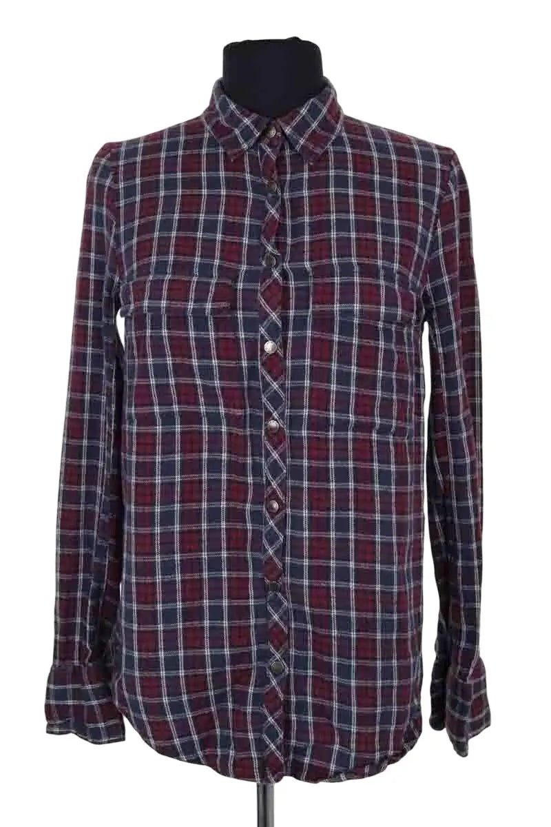 Chemise Zadig & Voltaire Marine en Coton, taille S - Seconde Main