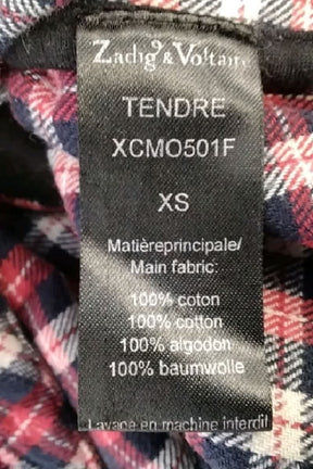 Chemise Zadig & Voltaire Rouge en Coton