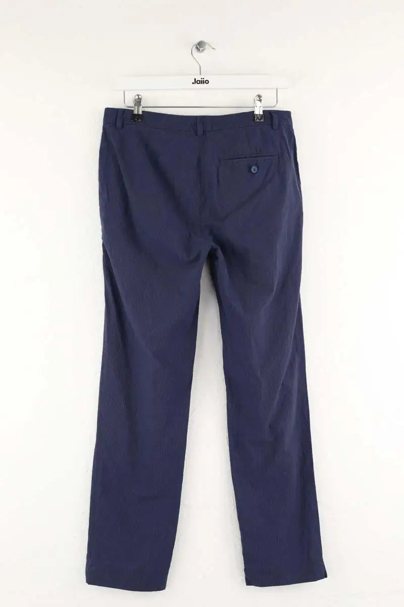 Chino Agnès B. Marine en Coton
