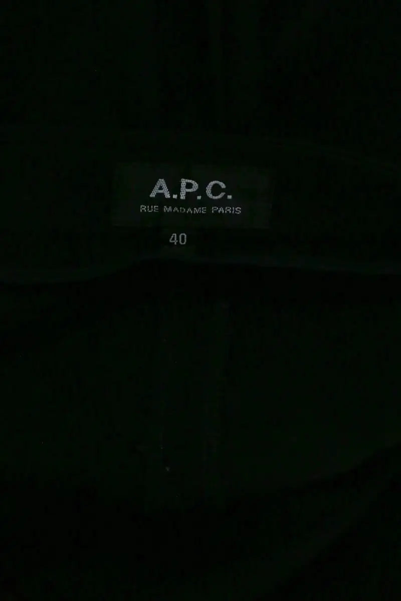 Chino APC Noir en Synthétique