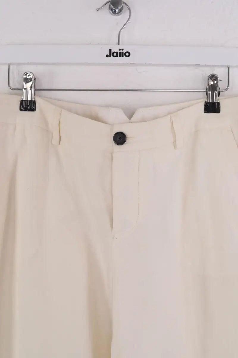 Chino Chloé Stora Ecru en Coton