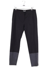 Chino Claudie Pierlot Noir en Synthétique, taille S - Seconde Main