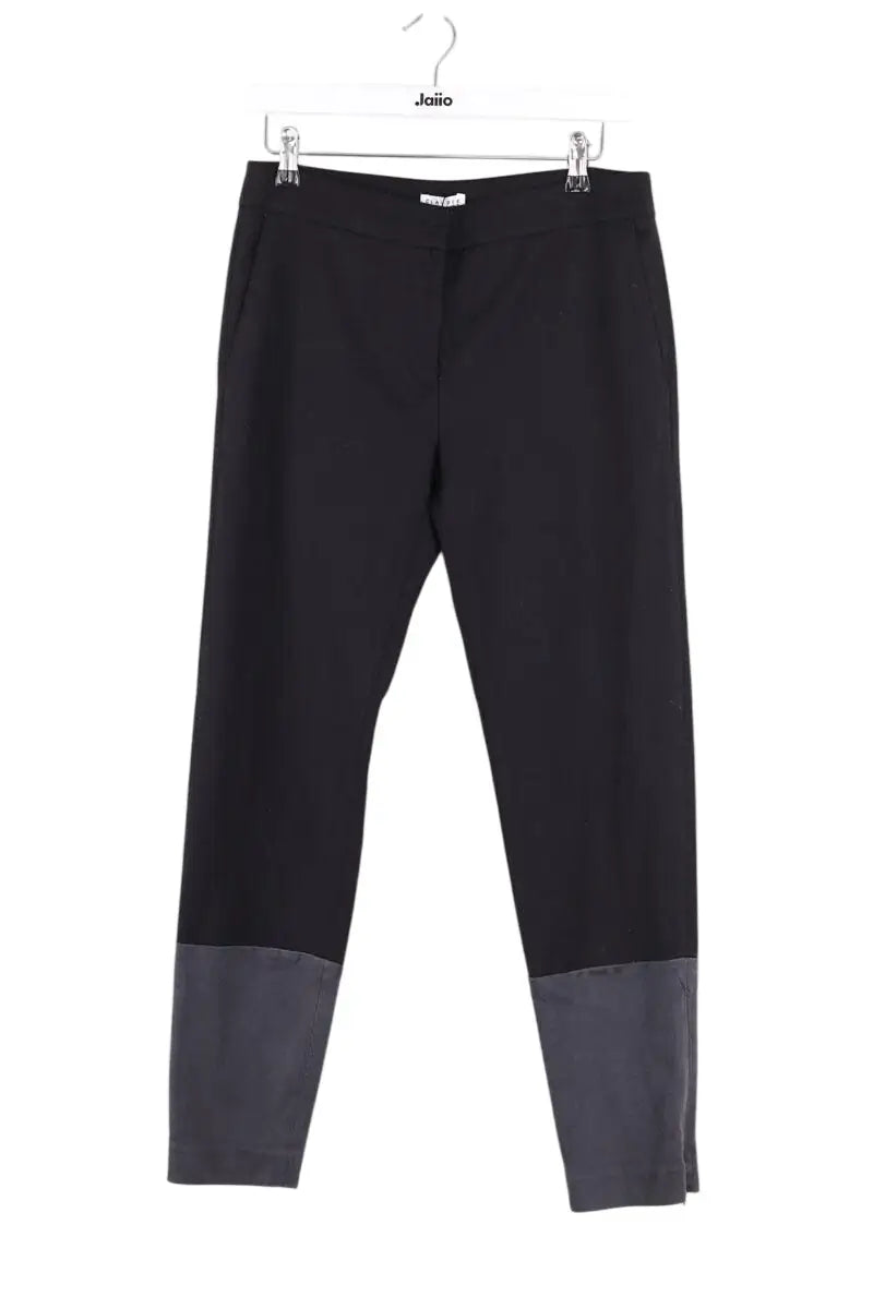Chino Claudie Pierlot Noir en Synthétique, taille S - Seconde Main