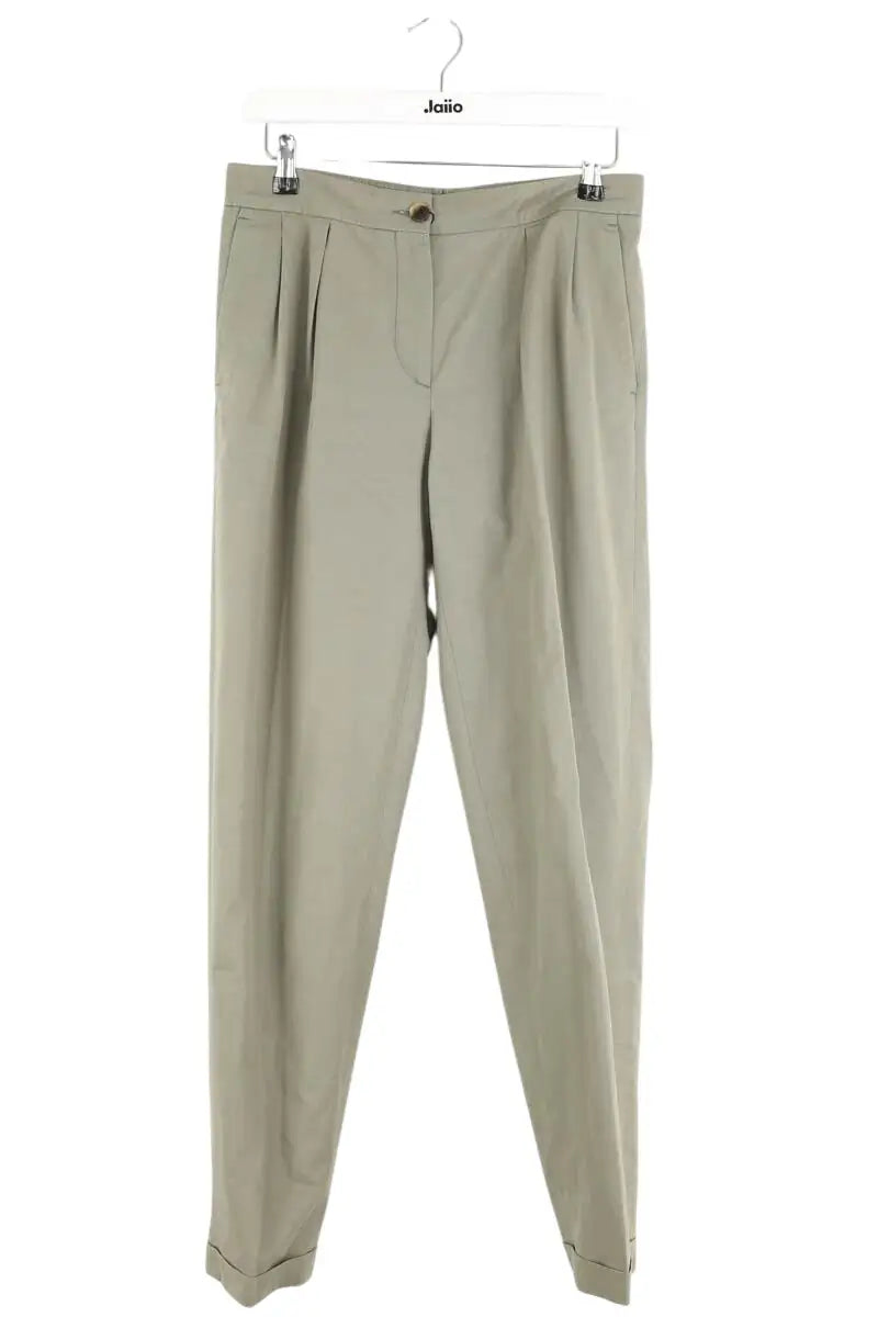 Chino Dries Van Noten Kaki en Coton, taille S - Seconde Main