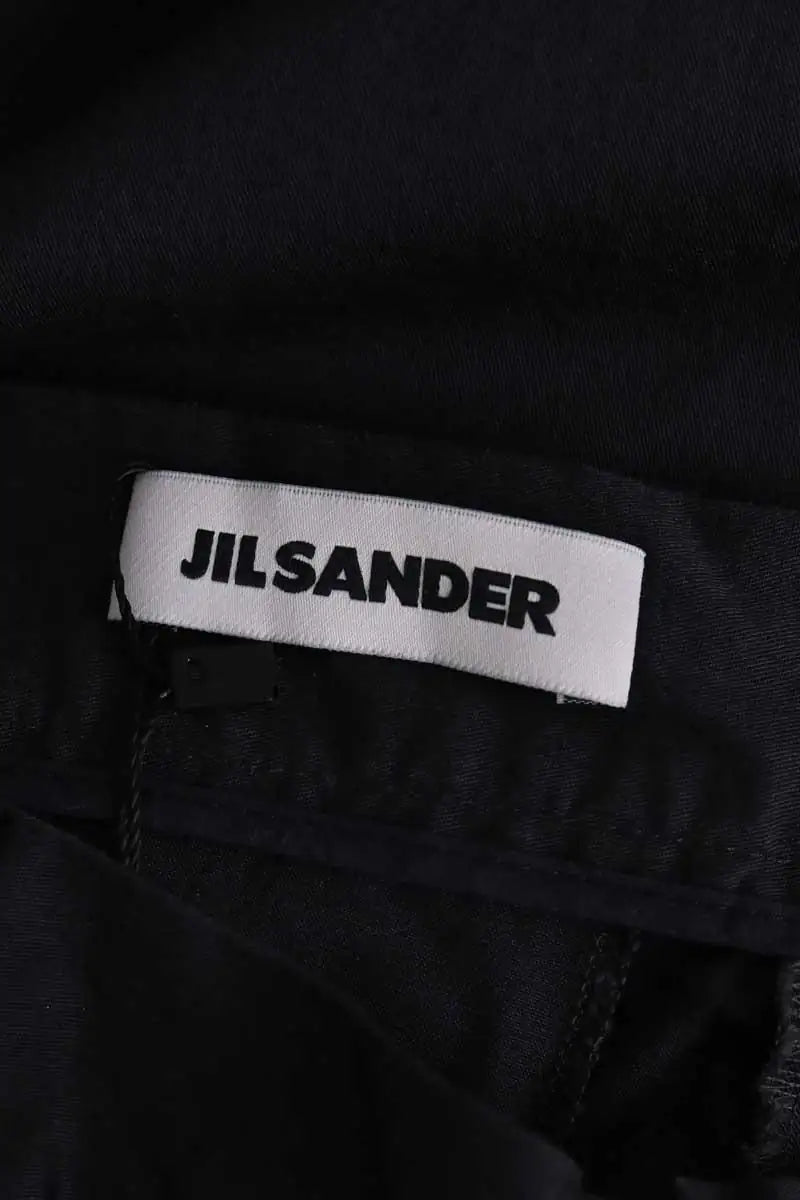 Chino Jil Sander Anthracite en Coton