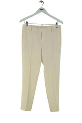 Chino Maison Sarah Lavoine Ecru en Synthétique, taille S - Seconde Main