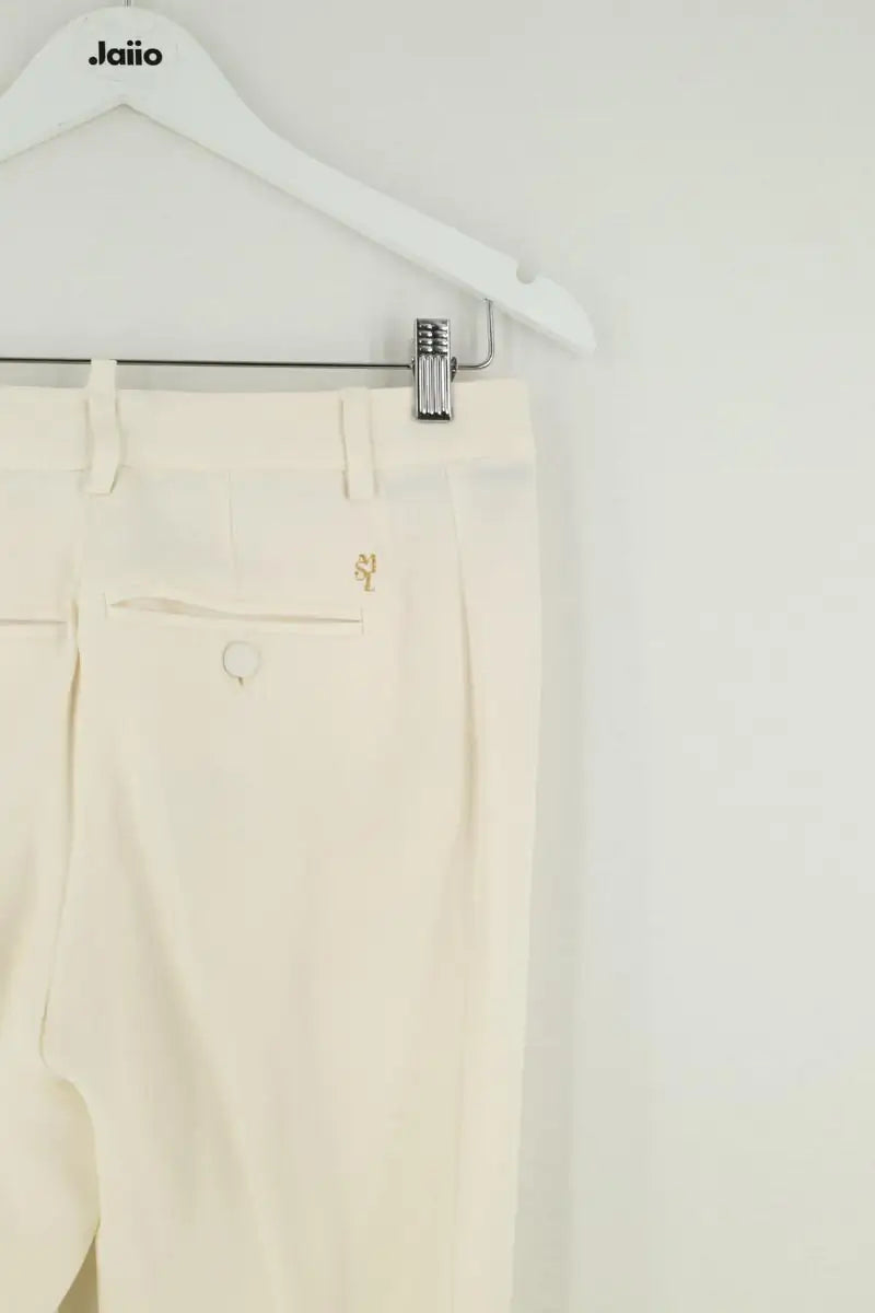 Chino Maison Sarah Lavoine Ecru en Synthétique