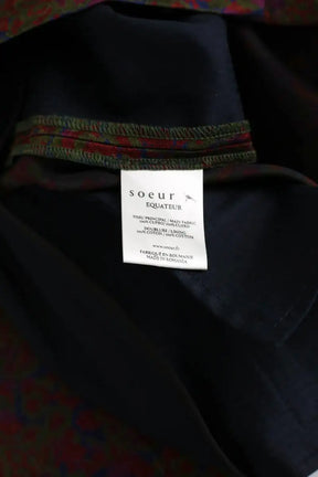 Chino Soeur Bordeaux en Coton