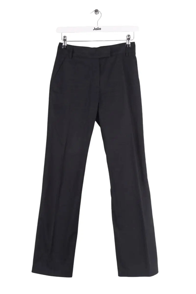 Chino Vanessa Bruno Noir en Coton, taille XS - Seconde Main
