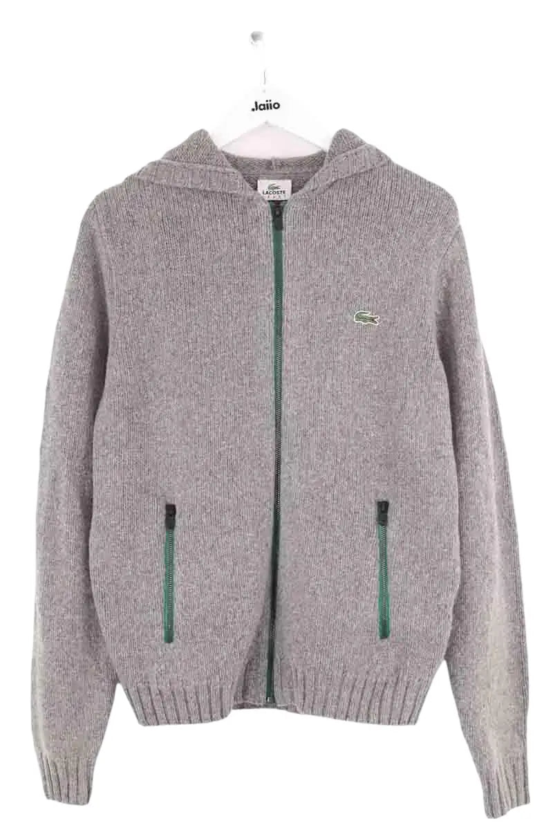 Gilet Lacoste Gris en Laine, taille L - Seconde Main