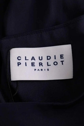 Robe Claudie Pierlot Bleu en Synthétique