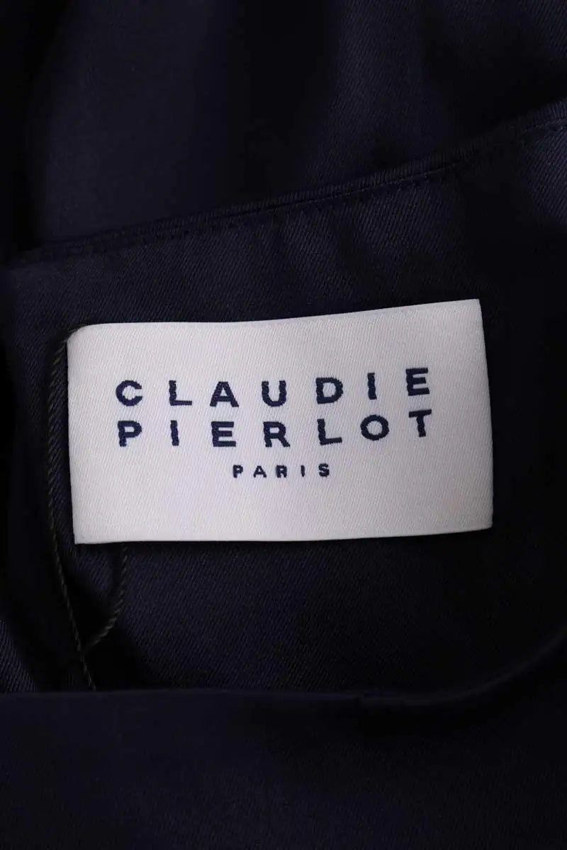 Robe Claudie Pierlot Bleu en Synthétique