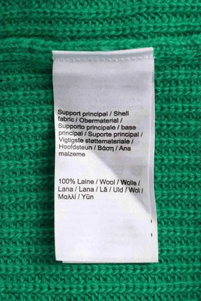 Robe Lacoste Vert en Laine
