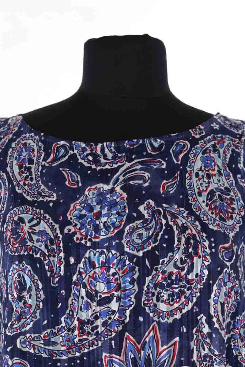 Robe Claudie Pierlot Bleu en Synthétique