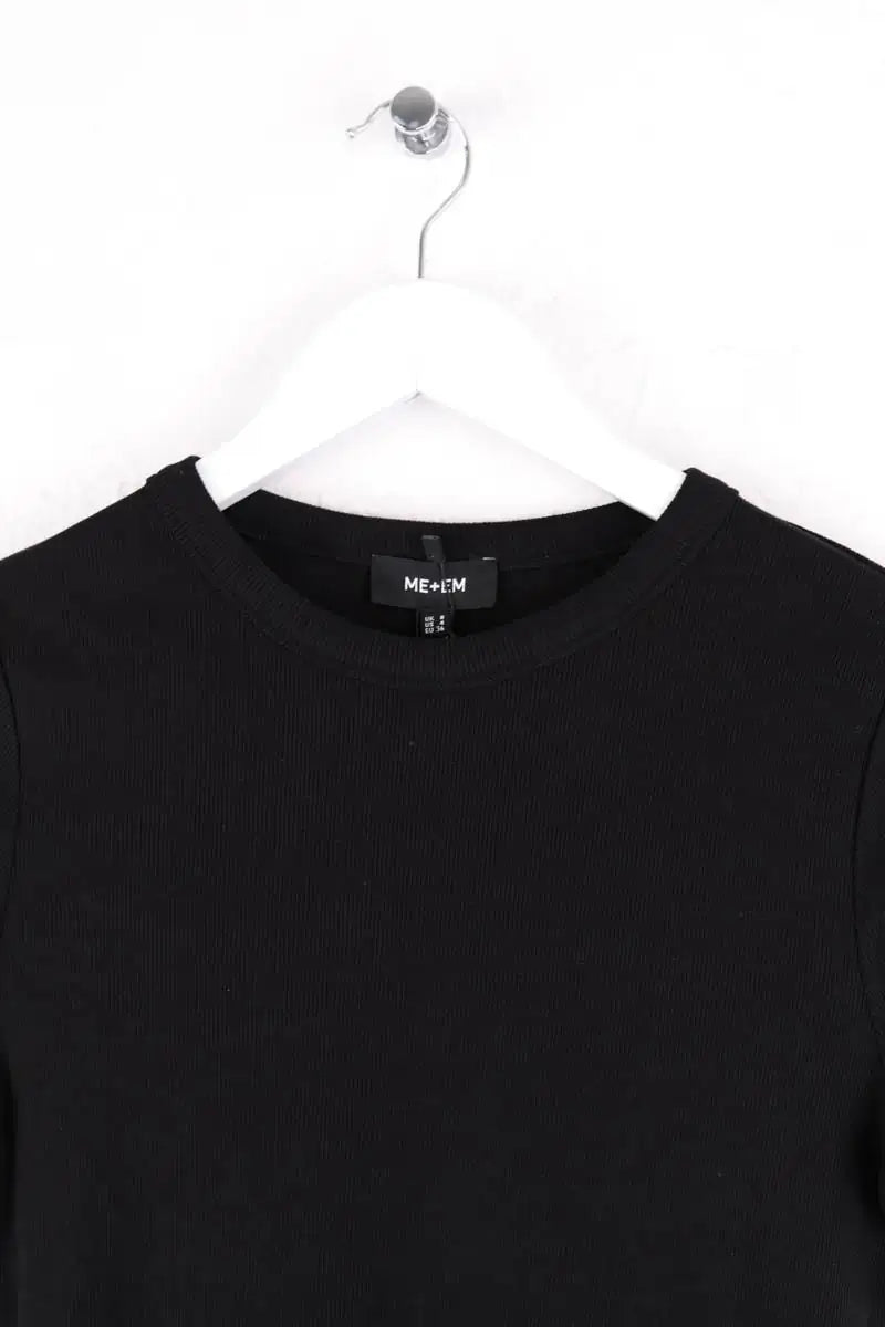 T-shirt ME + EM Noir en Coton