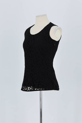 Top sans manche Armani  Noir