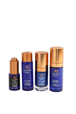Coffret Angustinus Bader The Rich Cream, The Essence et The Face Oil Bleu en  - Seconde Main