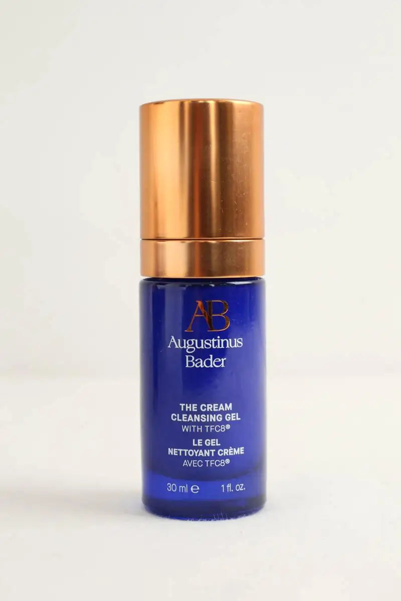 Coffret Angustinus Bader The Rich Cream, The Essence et The Face Oil Bleu en 