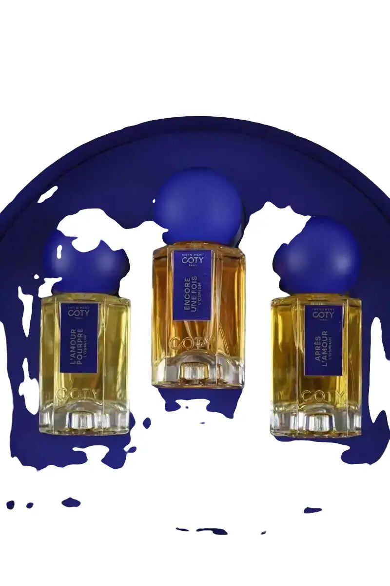 Coffret de 3 Parfums Infiniment Coty Bleu en  - Seconde Main