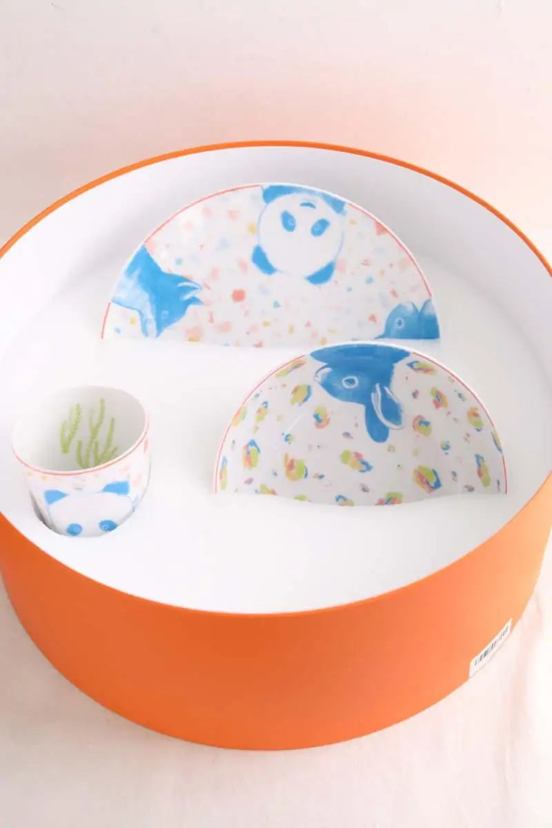Coffret de 3 pièces Hermès La collection Passe-Passe Blanc en 