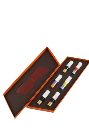 Coffret rouge à lèvres avec livre  Hermès La beauté hermès Orange en  - Seconde Main